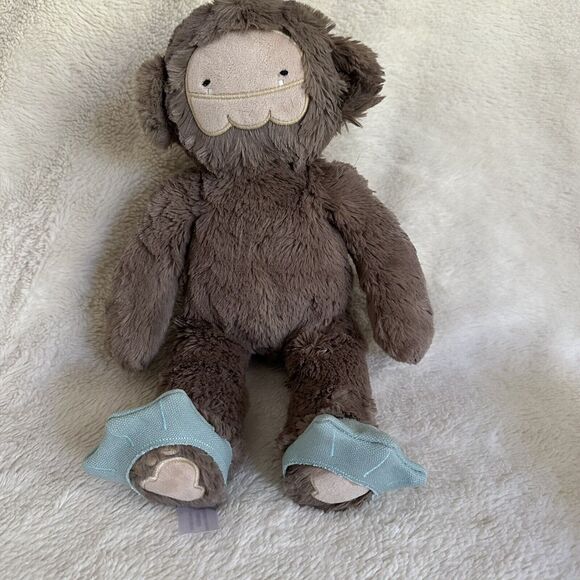 Camp Slumberkins 2021 Bigfoot Under The Sea Plush 14" Brown Stuffed Animal Toy - Picture 1 of 6